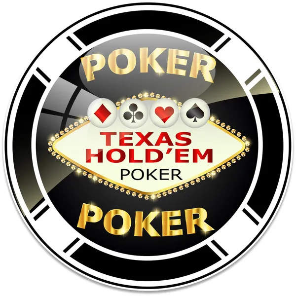 stock vector Texas hold'em poker