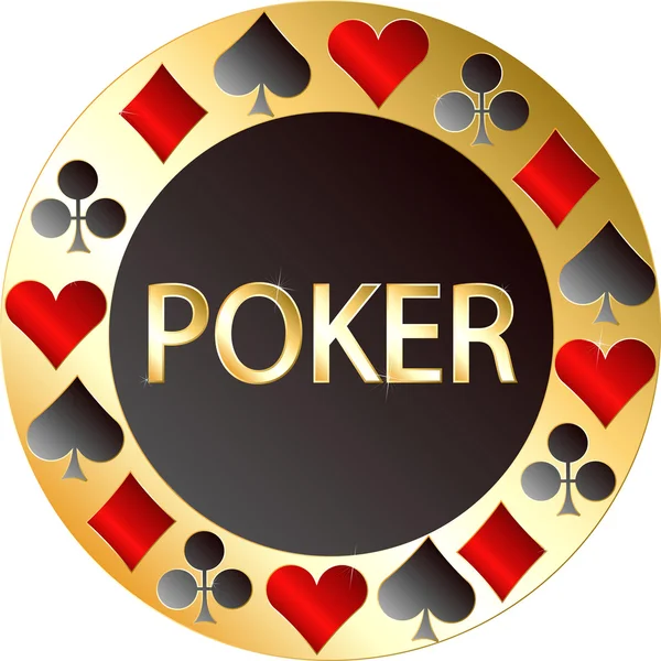 Poker. Casino — Stockvektor