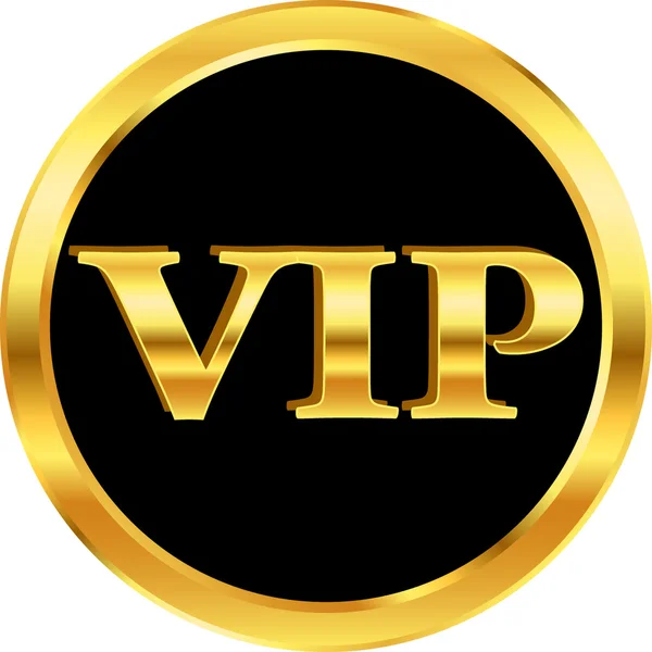 Gold vip — Stock Vector