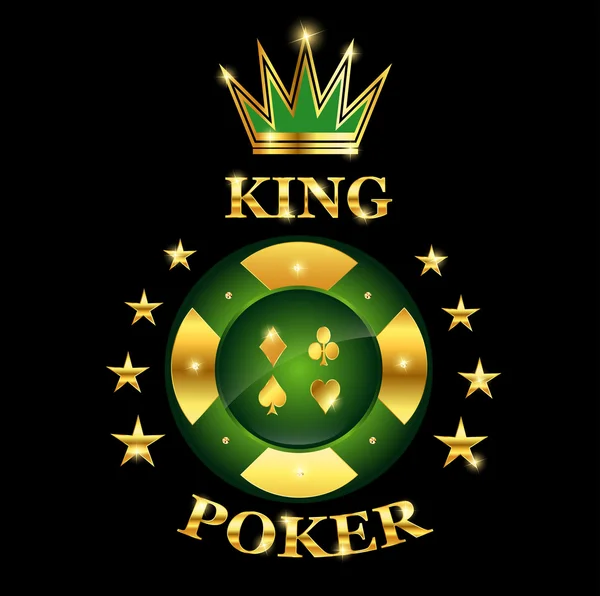 King Poker Vector Art Stock Images 