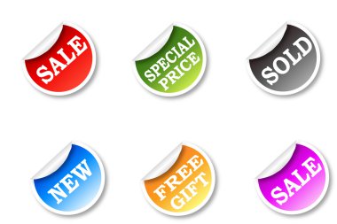 Sticker sale clipart