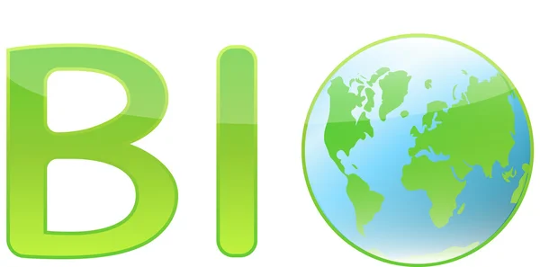 Bio world — Stock Vector