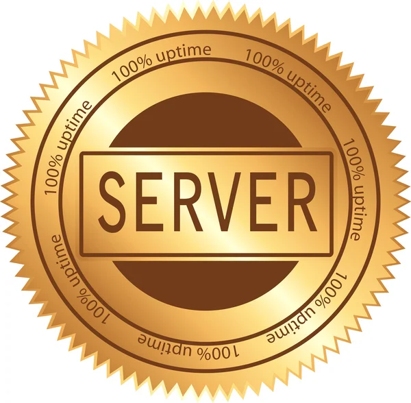 Icona del server — Vettoriale Stock