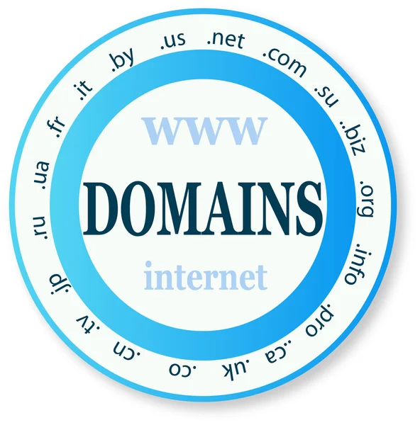Domain icon — Stock Vector