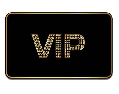 VIP card clipart