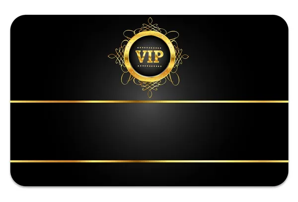 stock vector Vip card