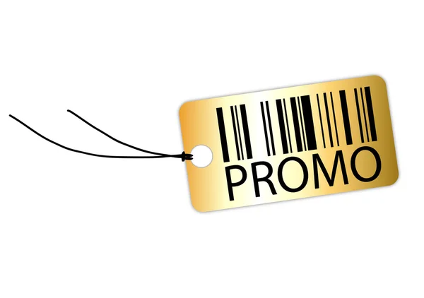 Etikett Promo — Stock Vector