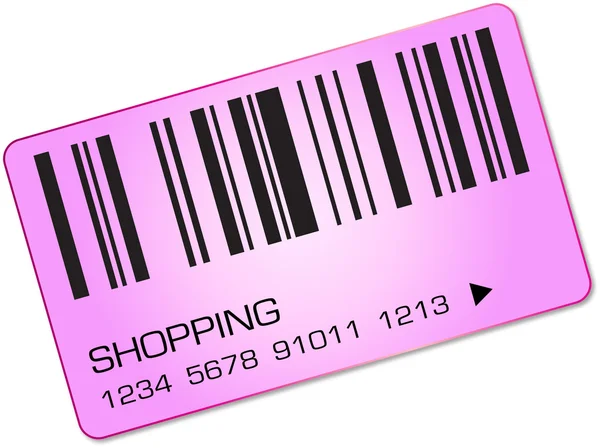 Gift shopping card — Stock Vector