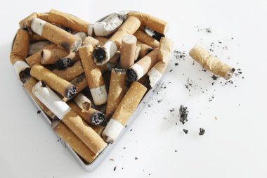 Cigarette stubs clipart