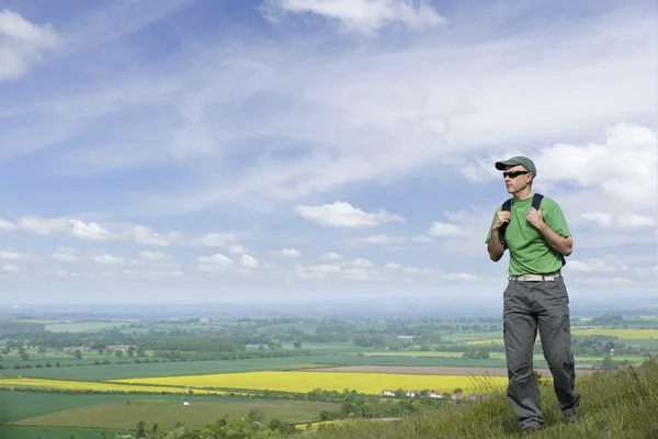 stock image Man and Landscape