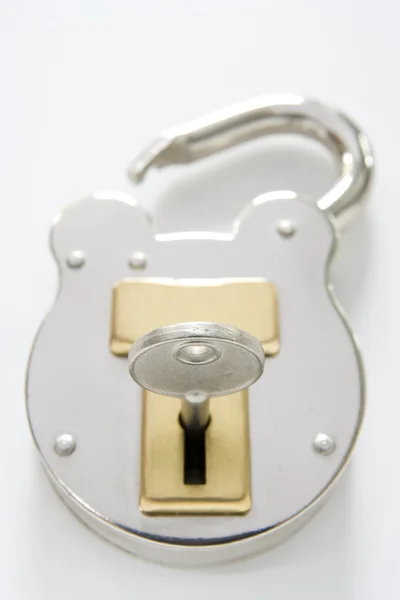 stock image Unlocked padlock