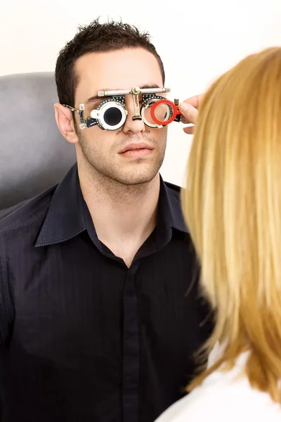 Cadre d'essai pour les essais oculaires — Photo