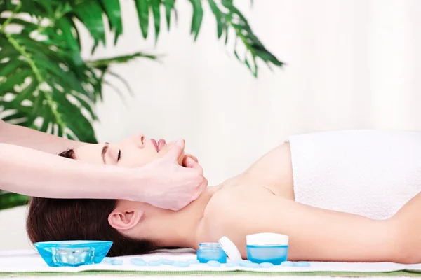 Facial massage — Stock Photo, Image