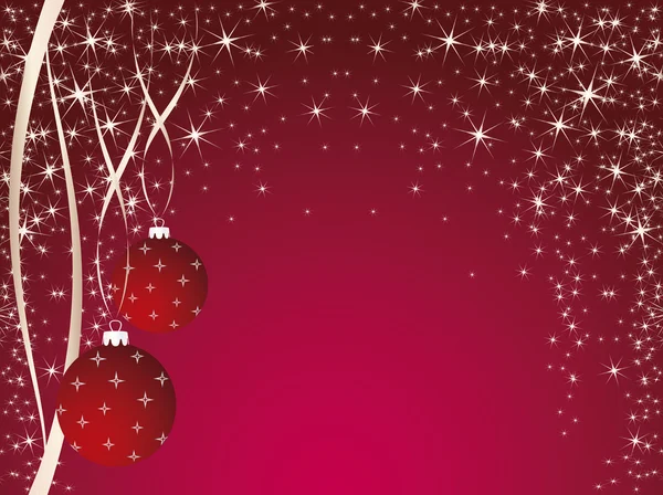粉红色的圣诞主题 — 图库矢量图片