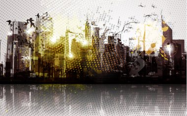 Cityscape. clipart