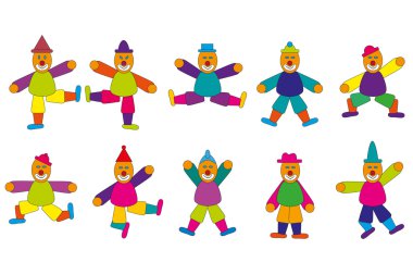 Jumping jack clipart