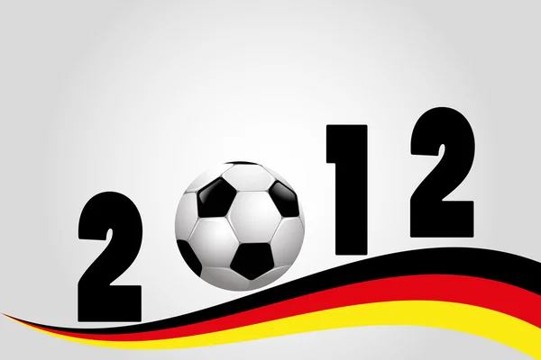 Voetbal 2012 — Stockvector