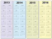 Kalendář 2013-2016