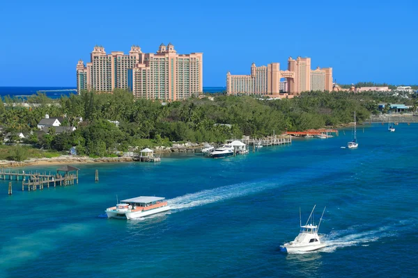 Hotel Atlantis na Bahamach — Zdjęcie stockowe