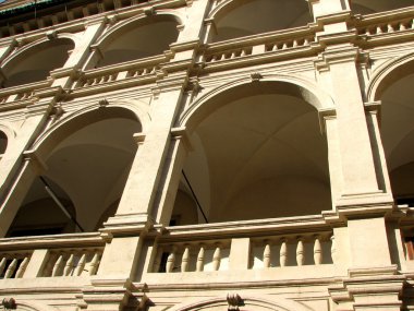 balkon van oude gebouw in gaz - Oostenrijk