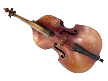 Old cello clipart