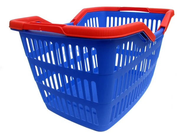 Blue basket — Stock Photo, Image