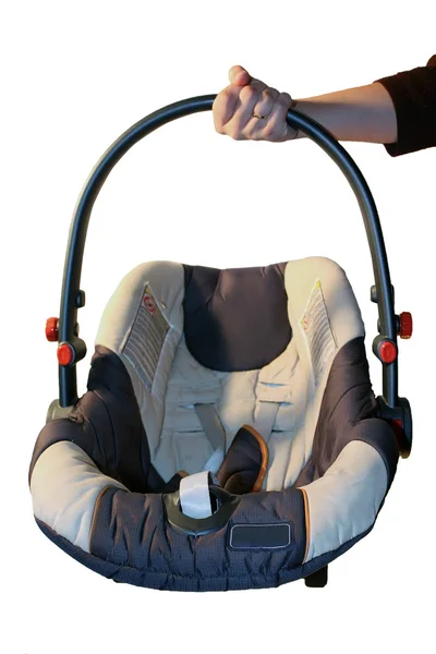 Дитяче крісло для автомобіля — стокове фото