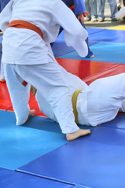 Sztuki walki - judo — Zdjęcie stockowe