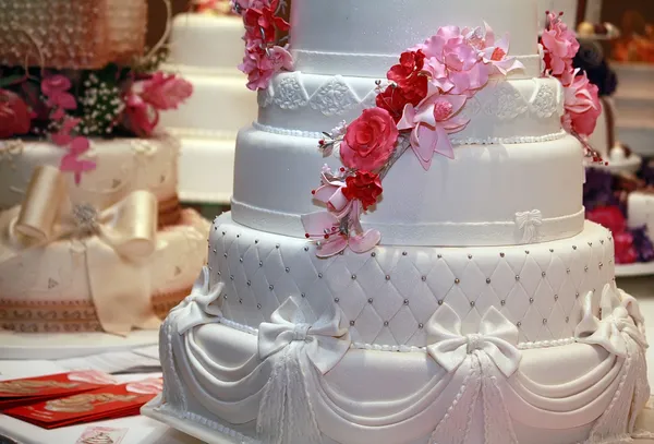Свадебные торты — стоковое фото
