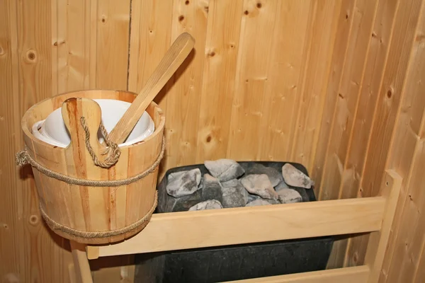 Detalle de sauna — Foto de Stock