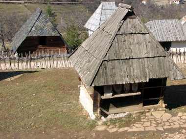 Sırbistan eski geleneksel evleri