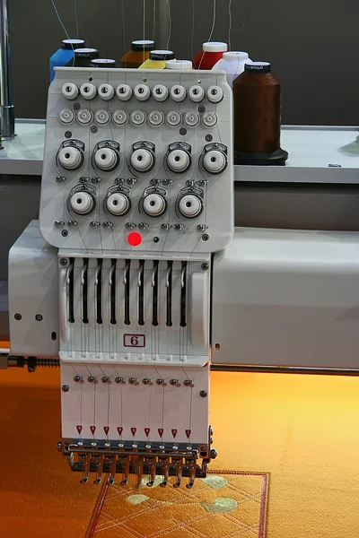 Embroidery machine — Stock Photo, Image