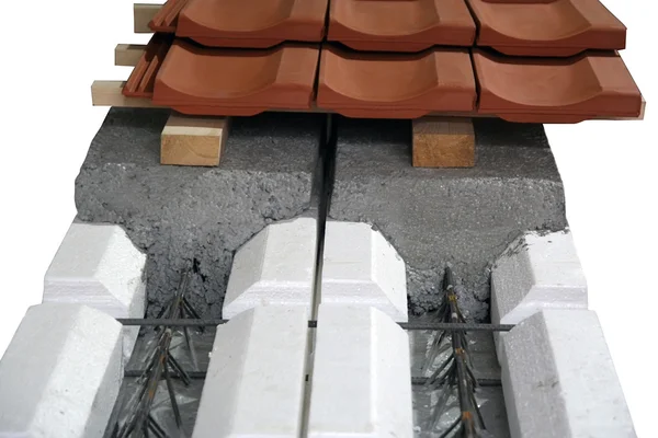 Construcción de tejado — Foto de Stock
