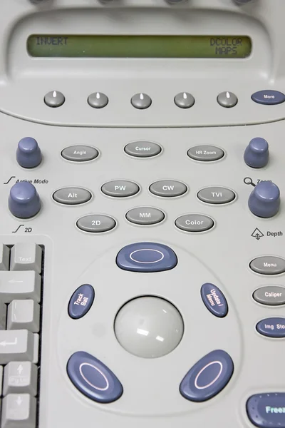 Ultrasound machine detail — Stock Photo, Image