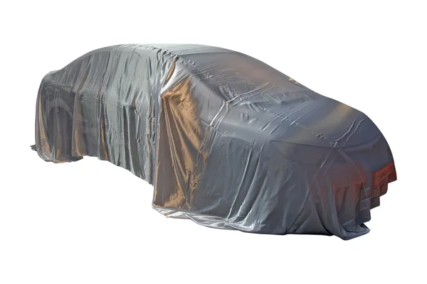 Samochód pod pokrywą — Zdjęcie stockowe