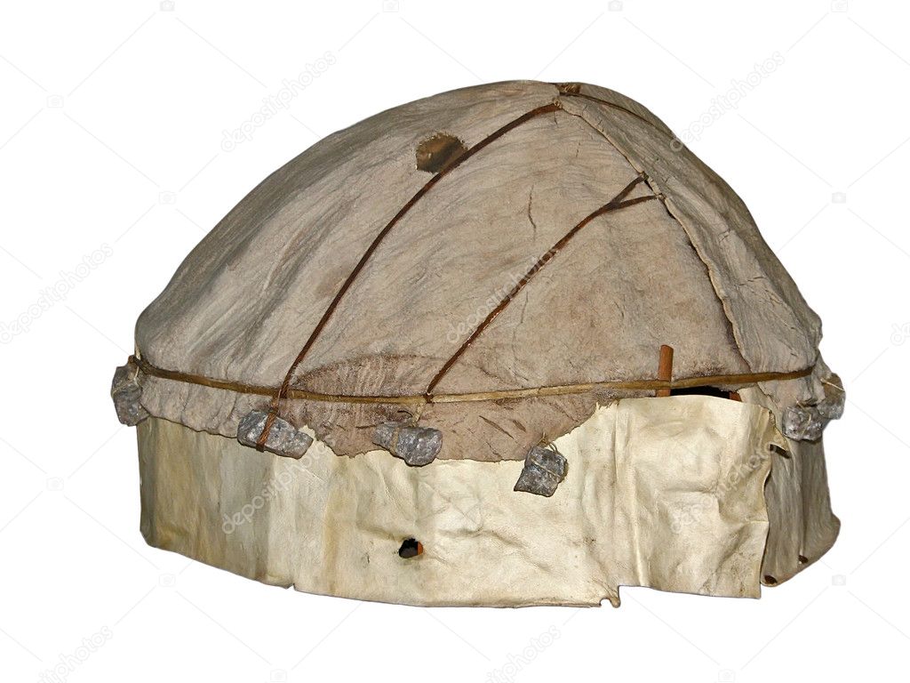 Old traditional Norway yurt