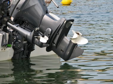 Motor boat clipart