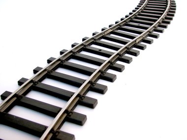 Railway track clipart