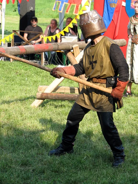 Рыцарский бой — стоковое фото