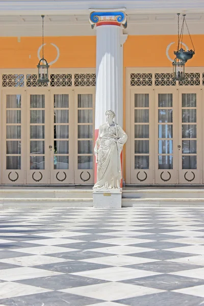 Palacio de Achillion en Corfú, Grecia — Foto de Stock