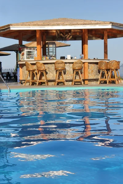 Bar a bordo piscina — Foto Stock