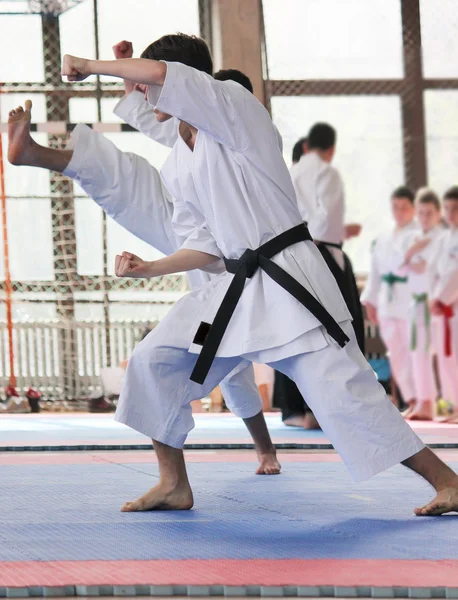 Karate adam — Stok fotoğraf