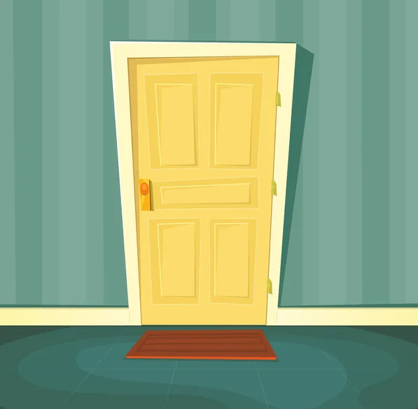 Kreskówka drzwi — Wektor stockowy
