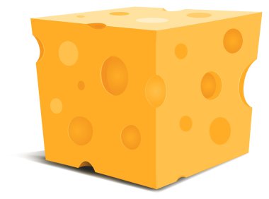 Piece Of Cheese clipart