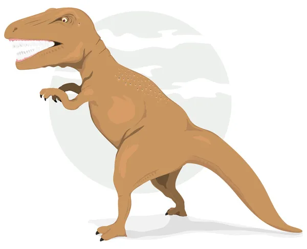 Tyrannosaure Rex dinosaure — Image vectorielle
