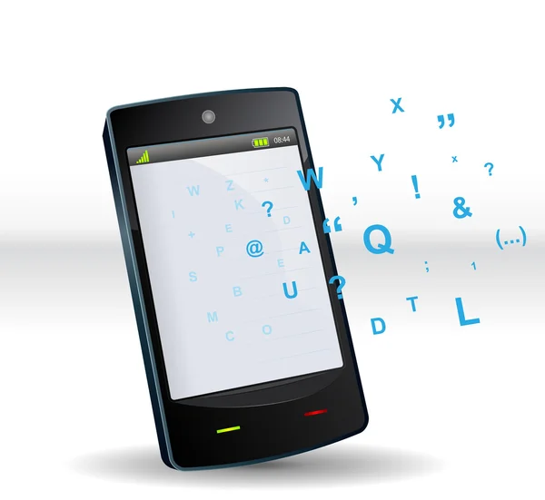 Abc du smartphone — Image vectorielle