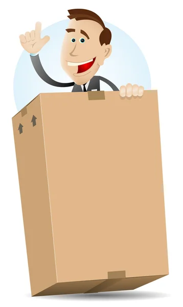 Box Delivery — Stock Vector