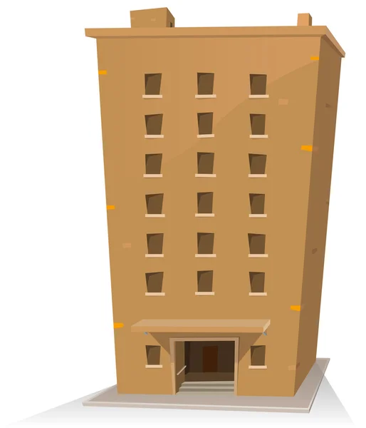 Edificio cartone animato — Vettoriale Stock