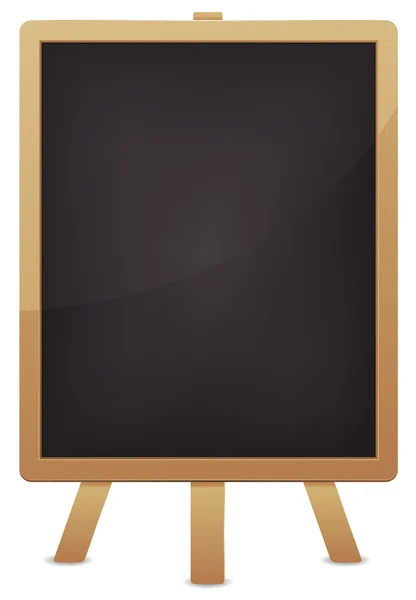 Empty Blackboard For Advertisement — Stock Vector