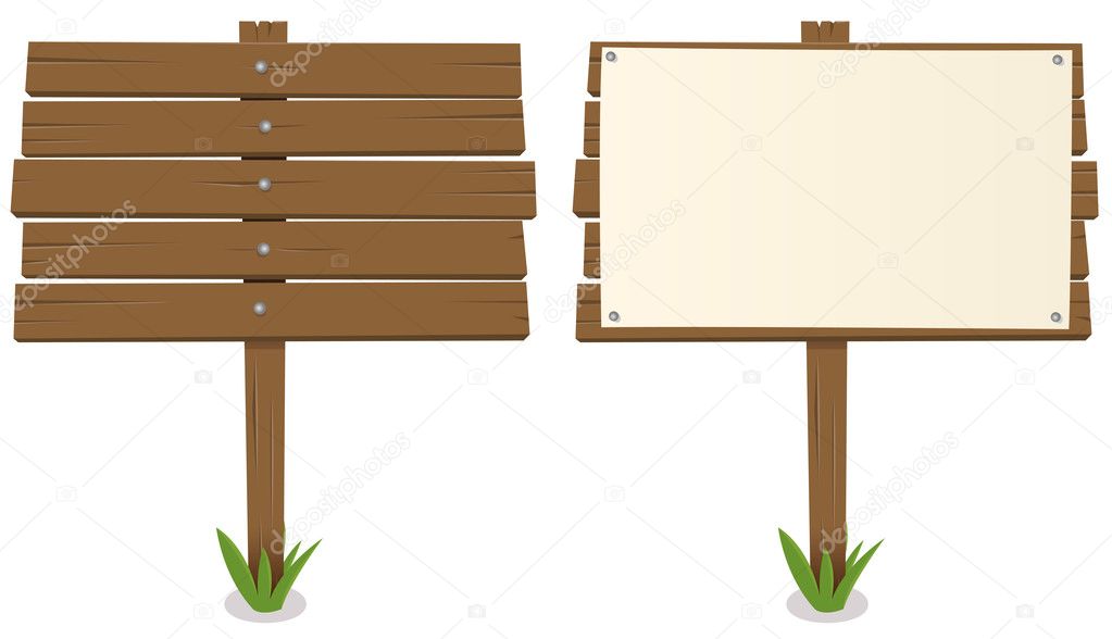 Cartoon Wood Board